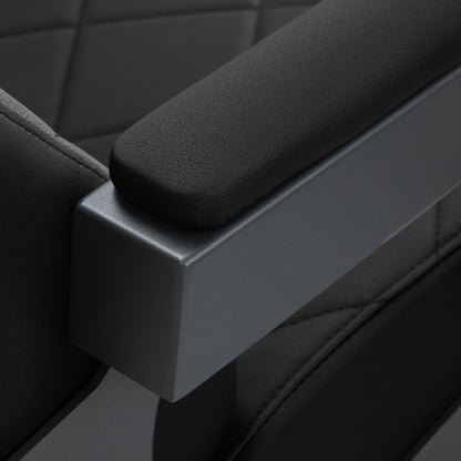 Fauteuil barbier Ardent Noir (structure graphite)