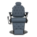 Fauteuil barbier Victor Graphite (structure noire)