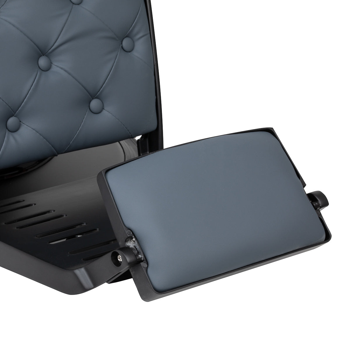 Fauteuil barbier Victor Graphite (structure noire)