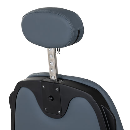 Fauteuil barbier Victor Graphite (structure noire)