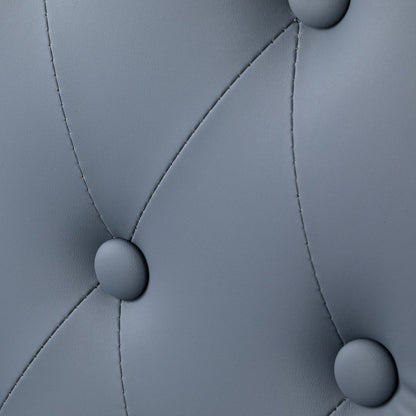 Fauteuil barbier Victor Graphite (structure noire)