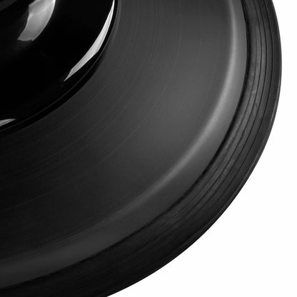 Fauteuil barbier Victor Graphite (structure noire brossée)