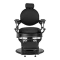 Fauteuil barbier Nicoletti Noir sans boutons
