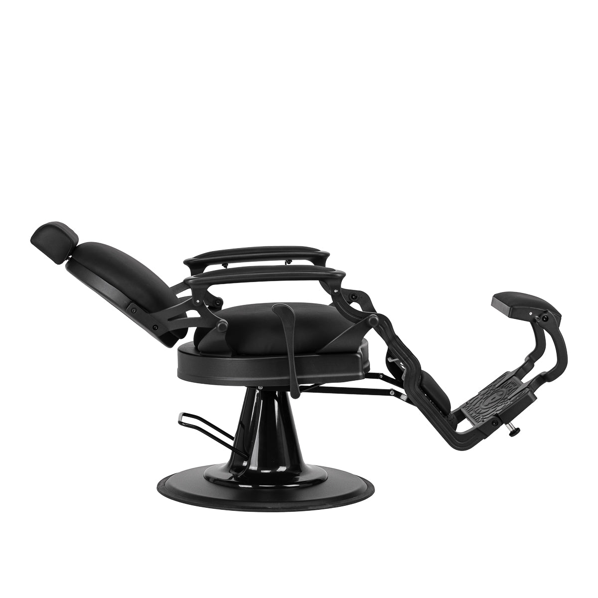 Fauteuil barbier Nicoletti Noir sans boutons