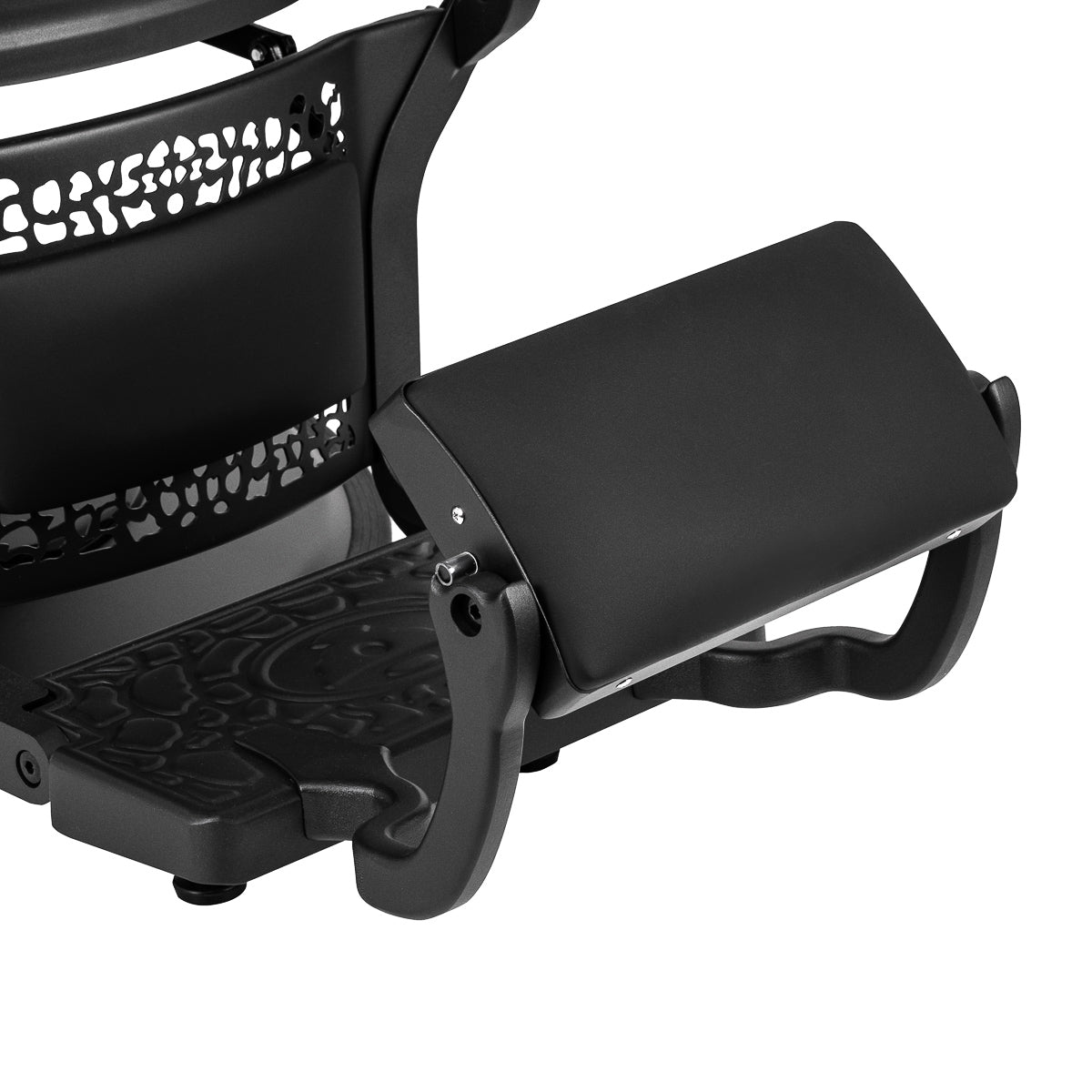 Fauteuil barbier Nicoletti Noir sans boutons