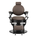 Fauteuil barbier Nicoletti Brun sans boutons