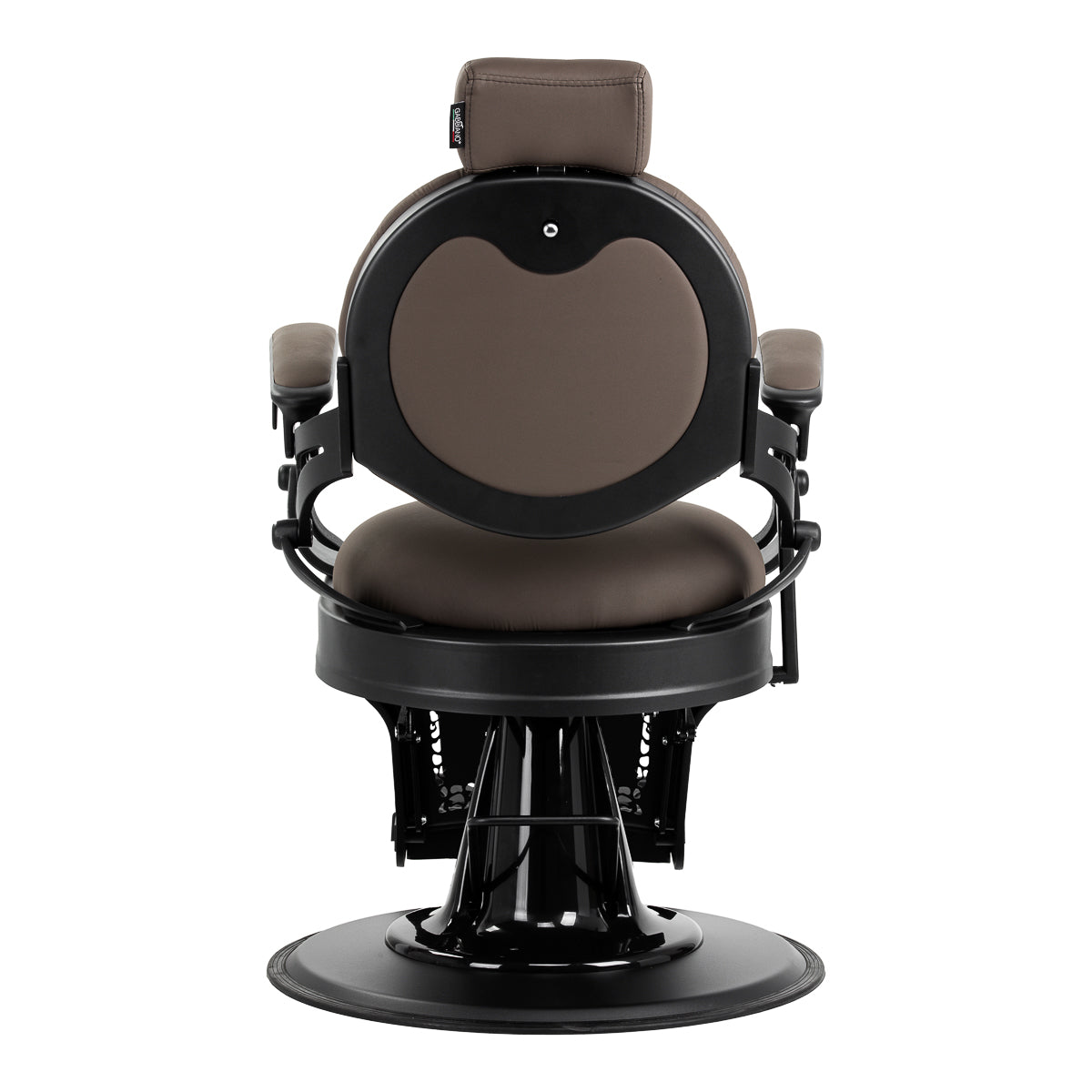 Fauteuil barbier Nicoletti Brun sans boutons