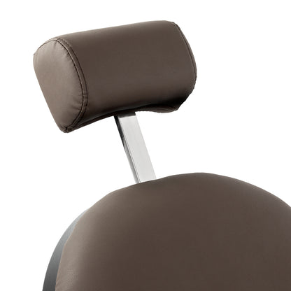 Fauteuil barbier Nicoletti Brun sans boutons