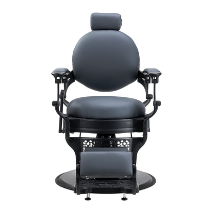 Fauteuil barbier Nicoletti Graphite sans boutons