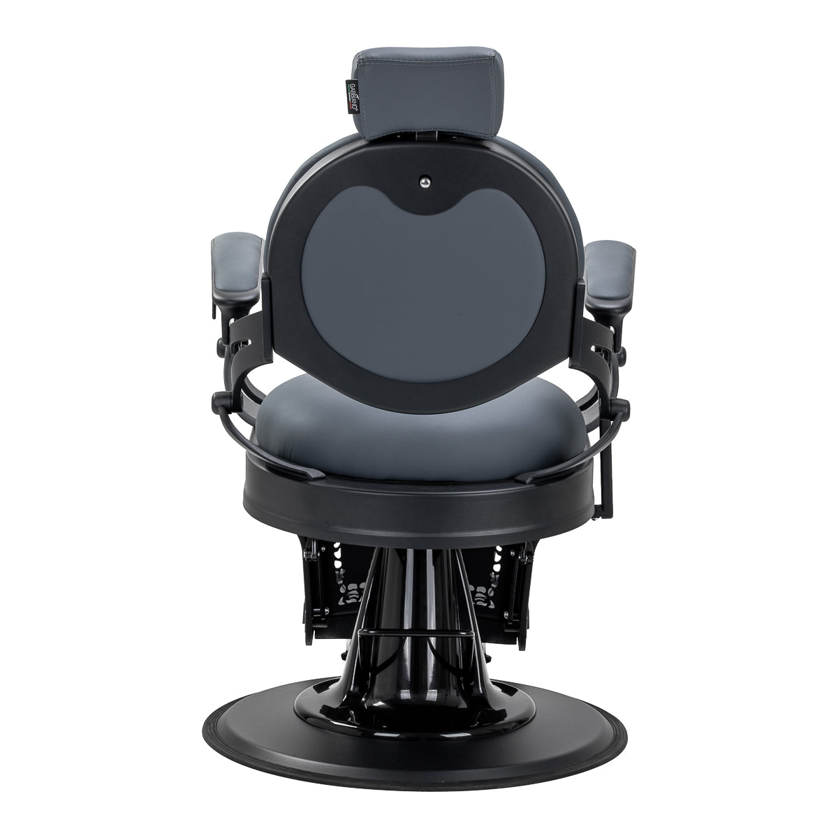 Fauteuil barbier Nicoletti Graphite sans boutons