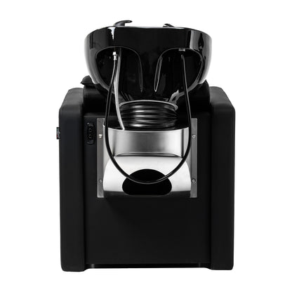Bac à shampoing Zenith Noir (électrique + massage)