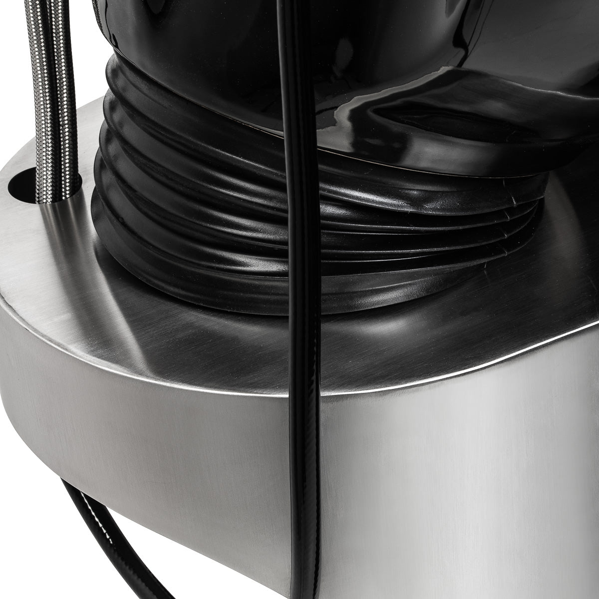 Bac à shampoing Zenith Noir (électrique + massage)