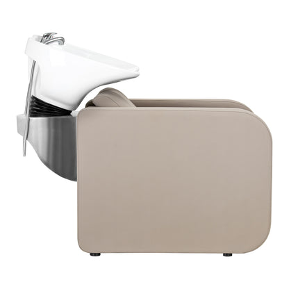 Bac à shampoing Zenith Beige (électrique)