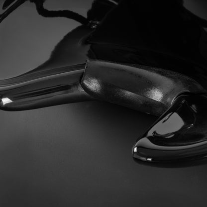 Bac à shampoing Charme Noir (repose-pieds réglable)