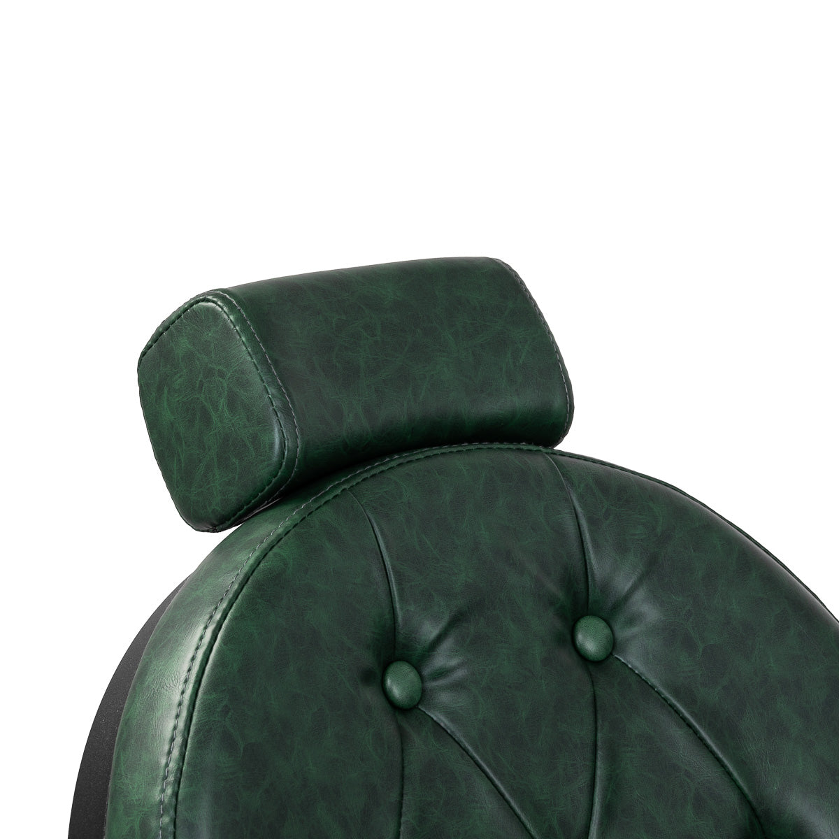 Fauteuil barbier Senator Vert (structure noire)