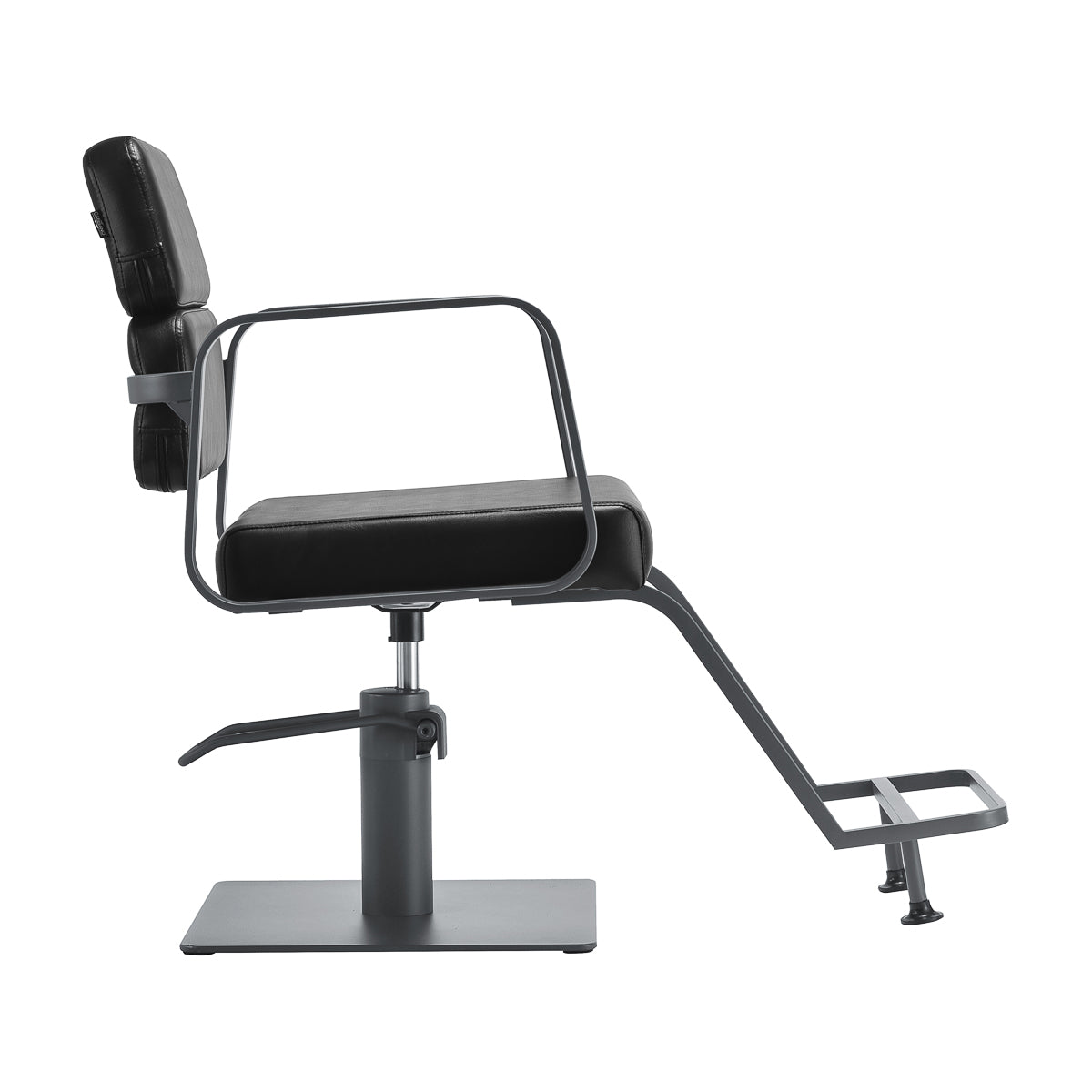 Fauteuil coiffeur Portiva Gris & Noir