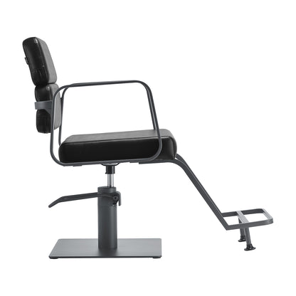 Fauteuil coiffeur Portiva Gris & Noir