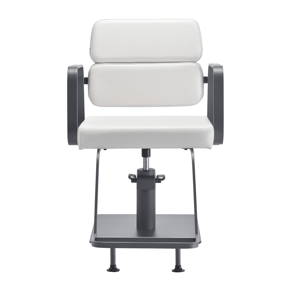 Fauteuil coiffeur Portiva Gris & Blanc