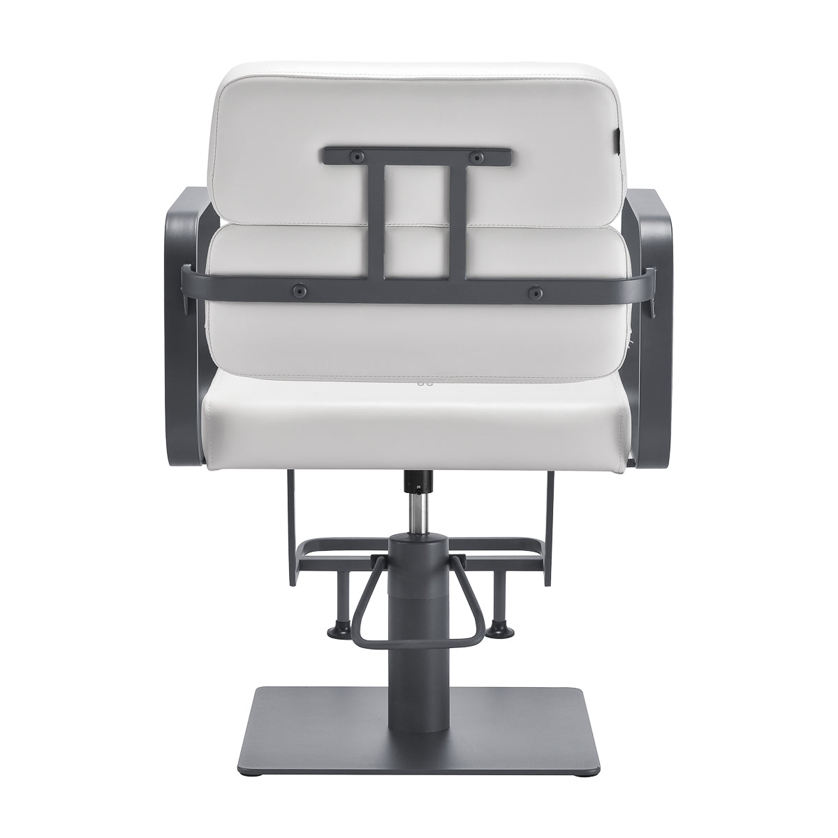 Fauteuil coiffeur Portiva Gris & Blanc