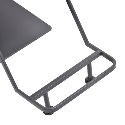 Fauteuil coiffeur Portiva Gris & Blanc