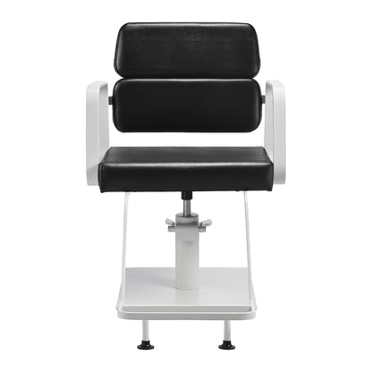 Fauteuil coiffeur Portiva Blanc & Noir