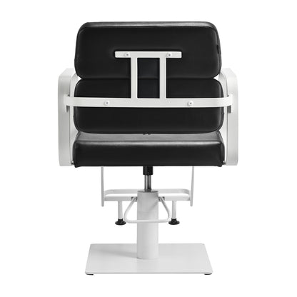 Fauteuil coiffeur Portiva Blanc & Noir