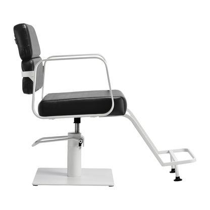 Fauteuil coiffeur Portiva Blanc & Noir