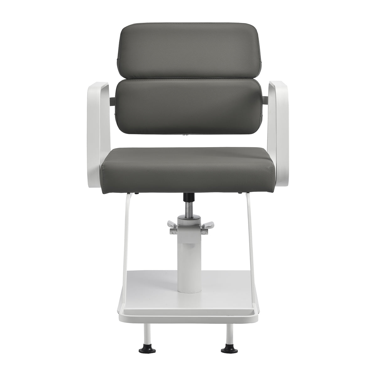 Fauteuil coiffeur Portiva Blanc & Gris