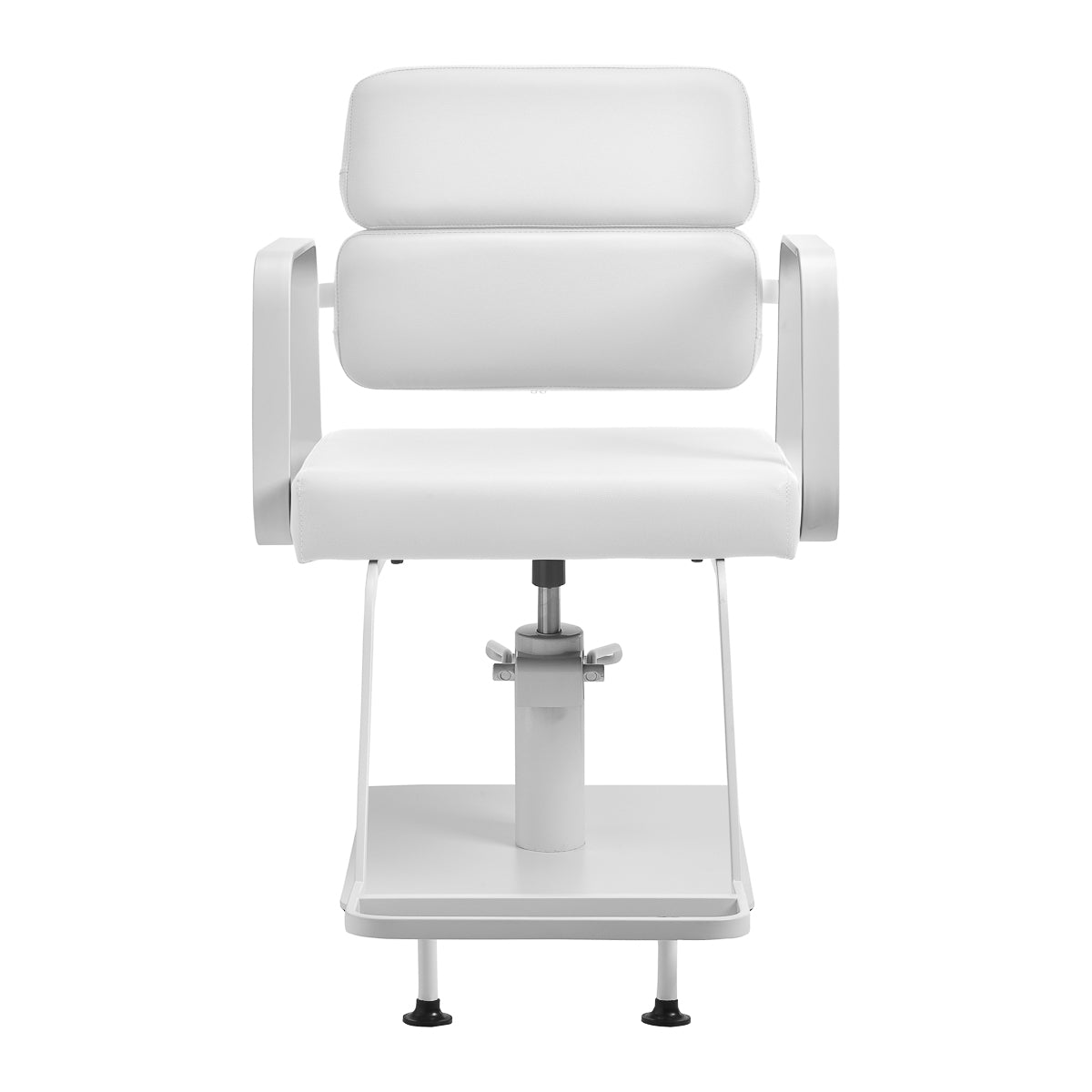 Fauteuil coiffeur Portiva Blanc & Blanc