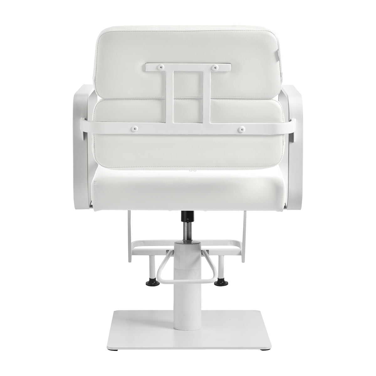 Fauteuil coiffeur Portiva Blanc & Blanc