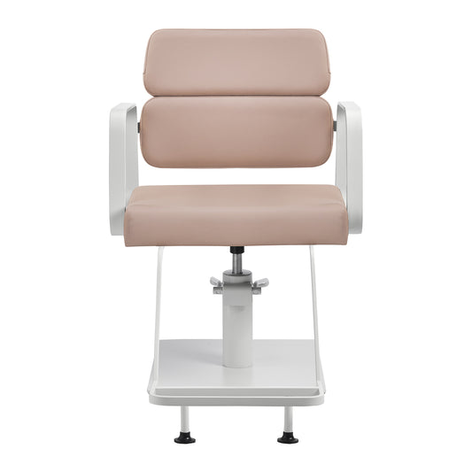 Fauteuil coiffeur Portiva Blanc & Beige