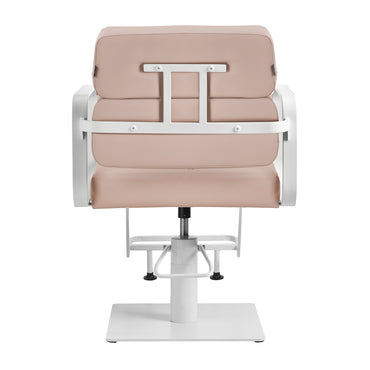 Fauteuil coiffeur Portiva Blanc & Beige