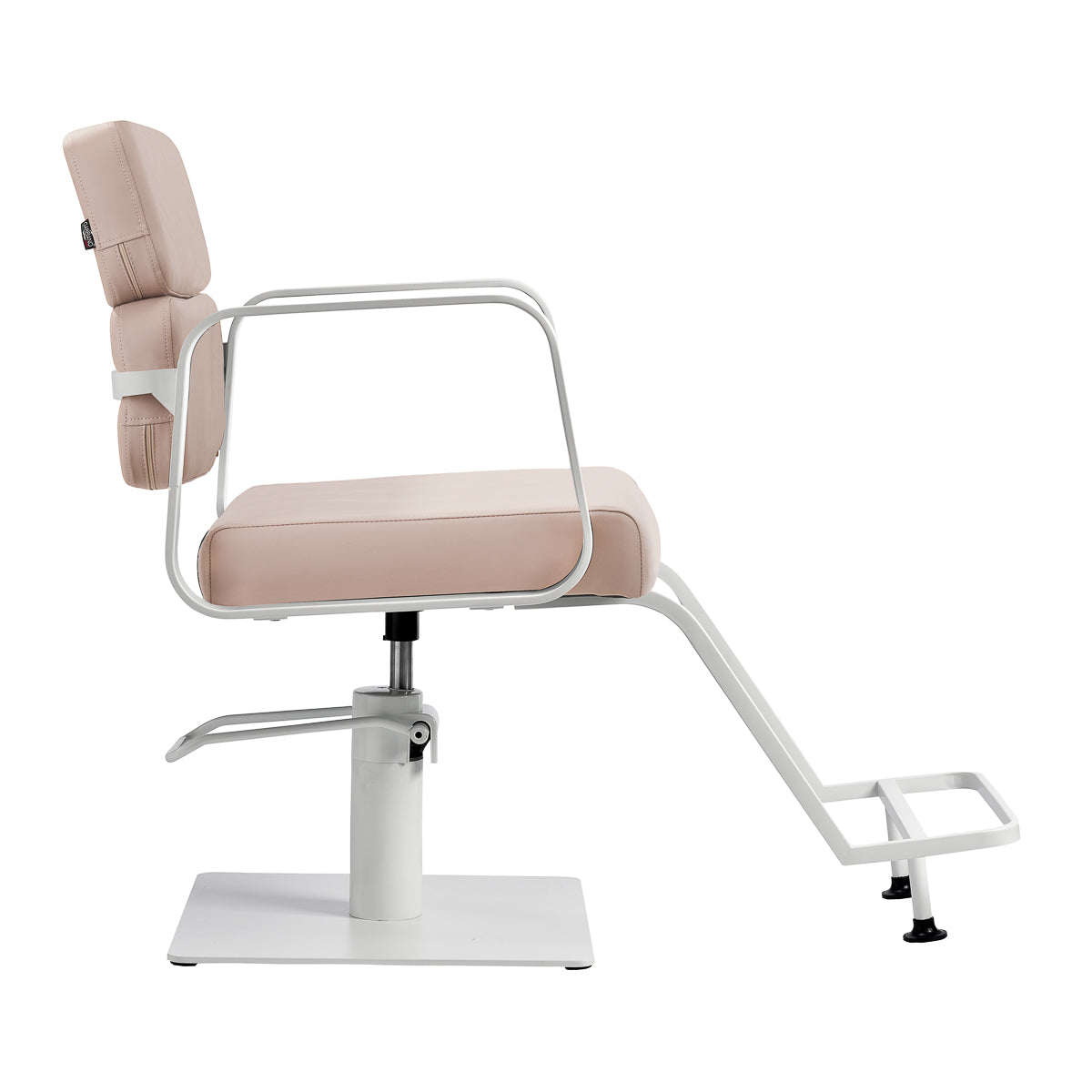 Fauteuil coiffeur Portiva Blanc & Beige