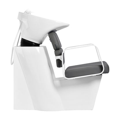 Bac à shampoing Portiva Blanc & Gris