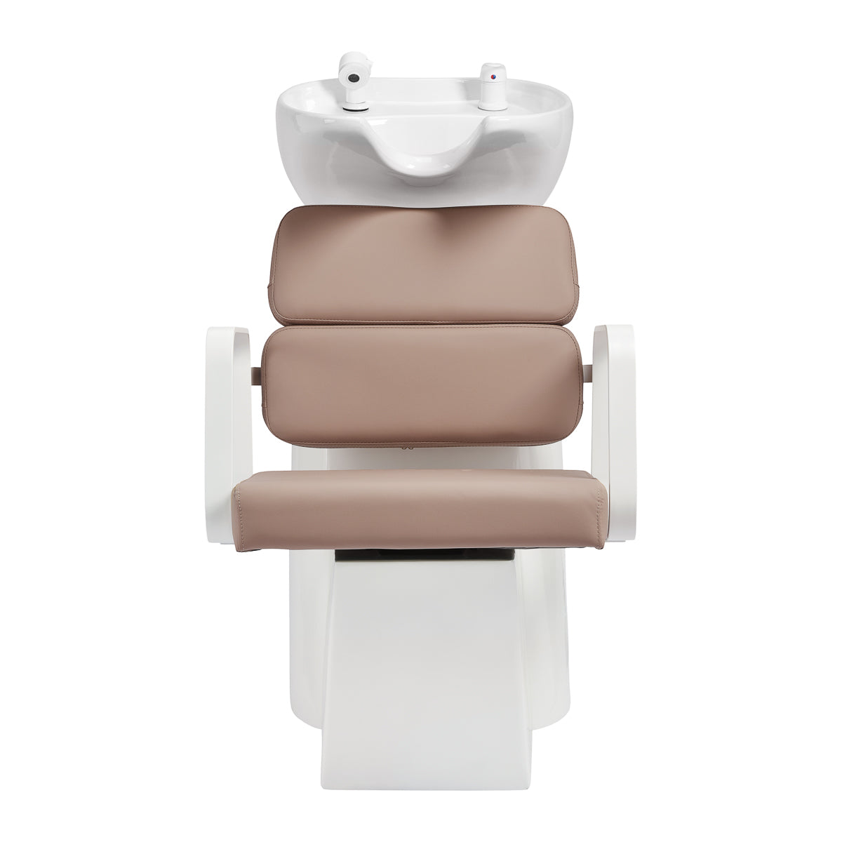 Bac à shampoing Portiva Blanc & Beige
