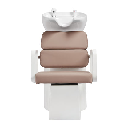 Bac à shampoing Portiva Blanc & Beige