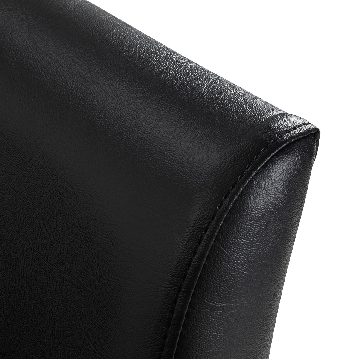 Fauteuil coiffeur Minimal Noir Base Noire