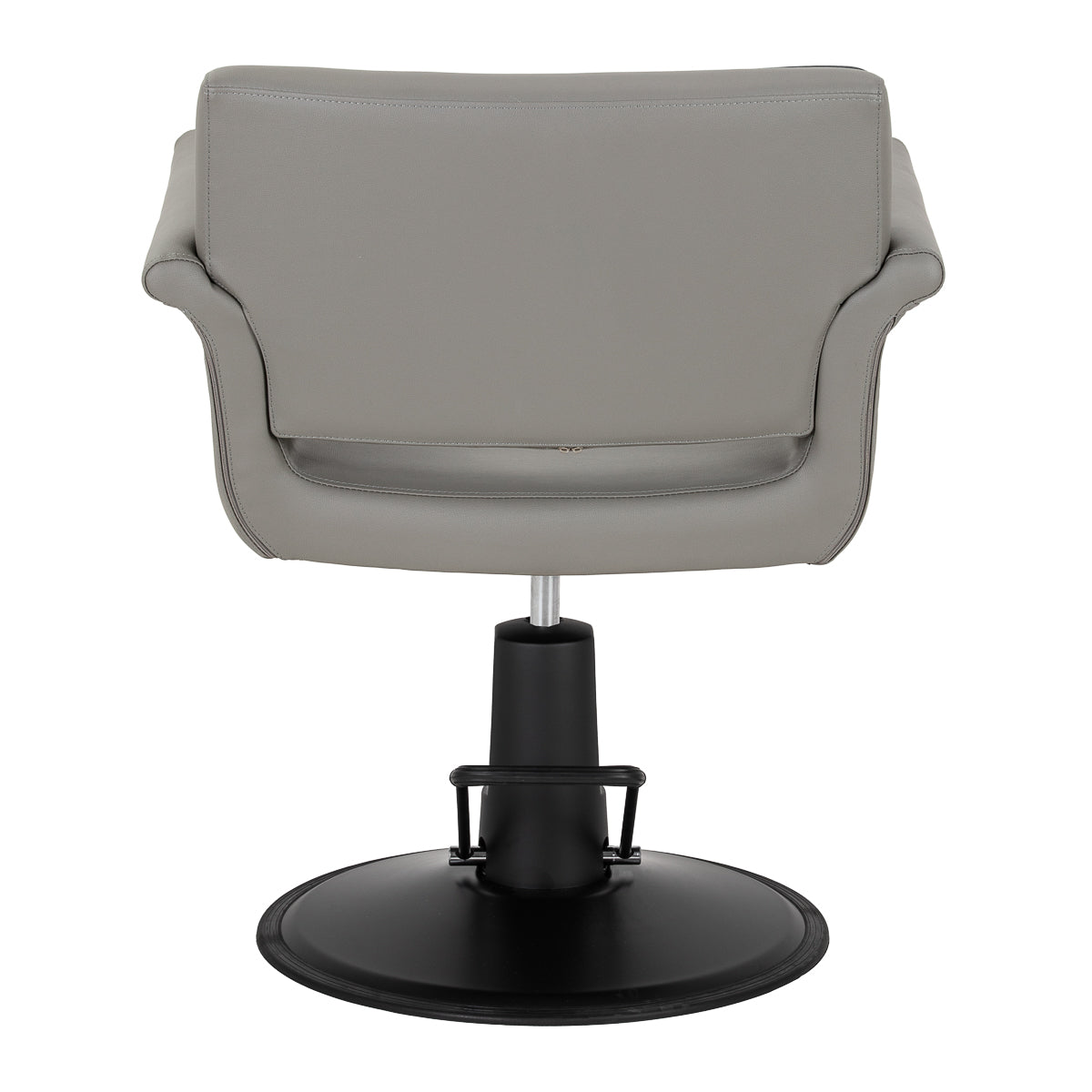 Fauteuil coiffeur Minimal Gris Base Noire