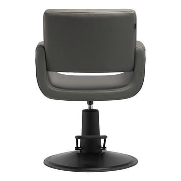 Fauteuil coiffeur Matira Gris (base noire)