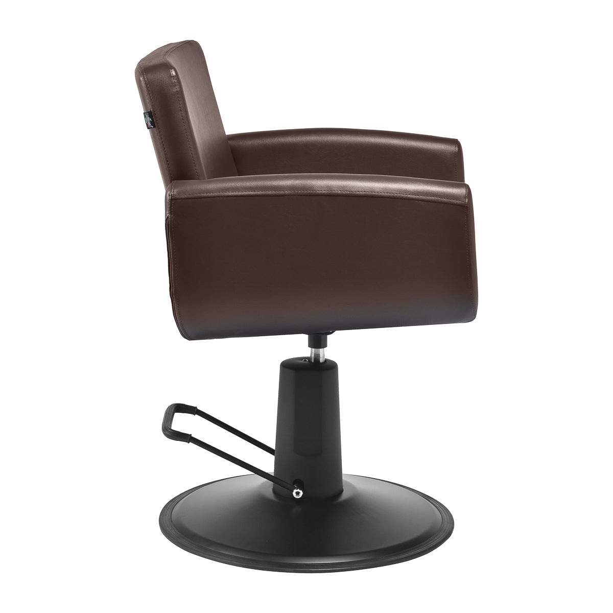 Fauteuil coiffeur Matira Brun (base noire)