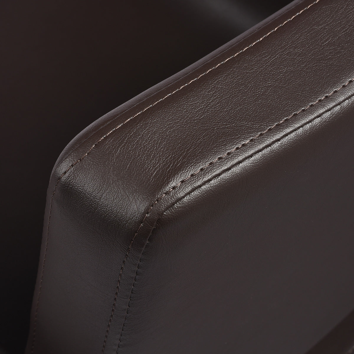Fauteuil coiffeur Matira Brun (base noire)
