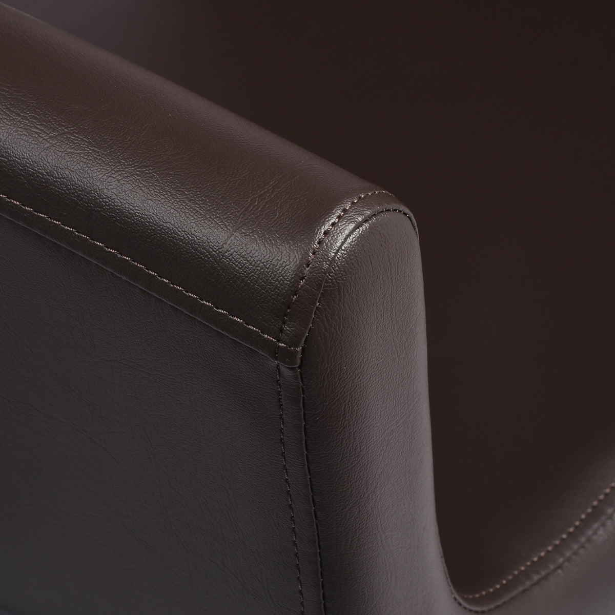 Fauteuil coiffeur Matira Brun (base noire)