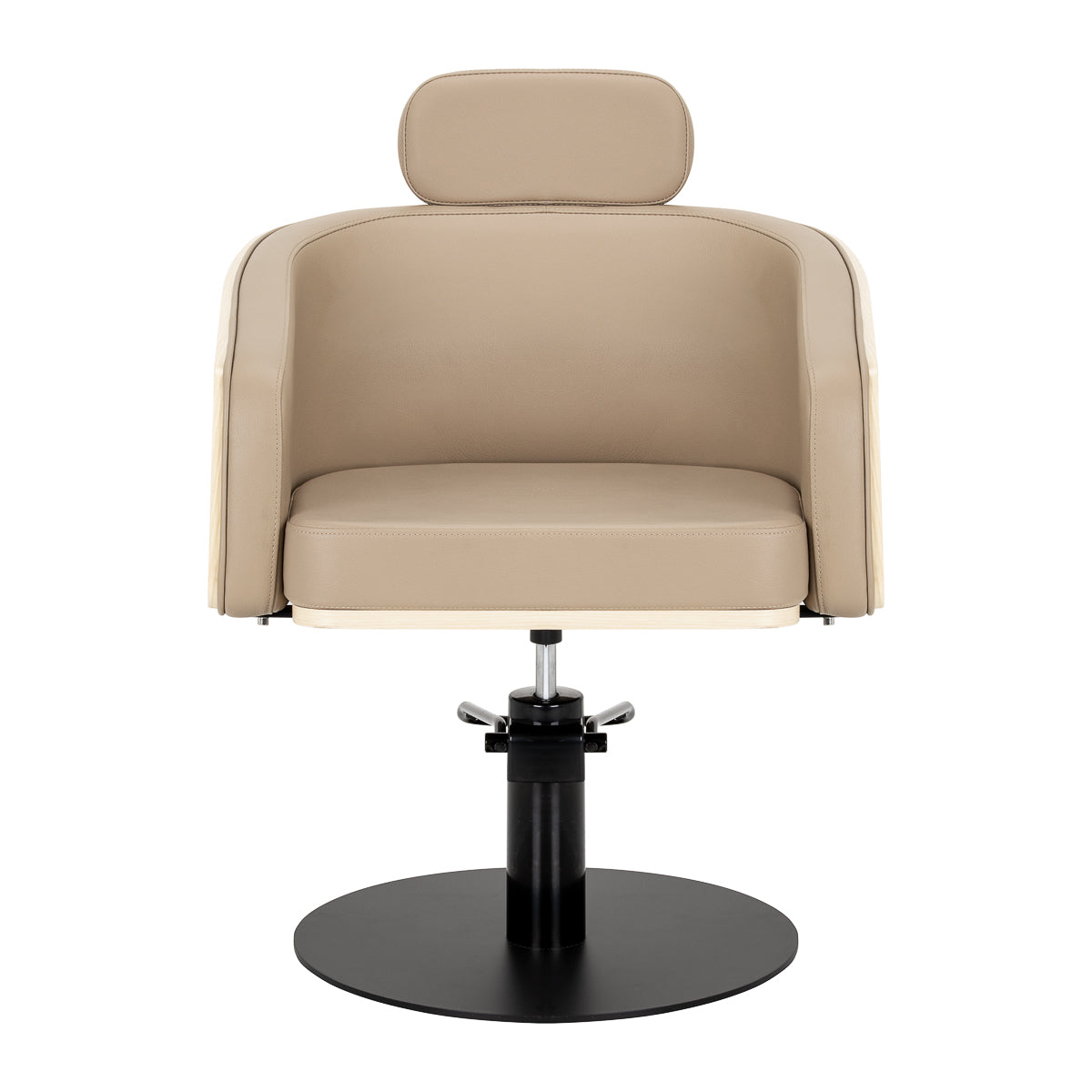 Fauteuil coiffeur Westra Beige (base noire)