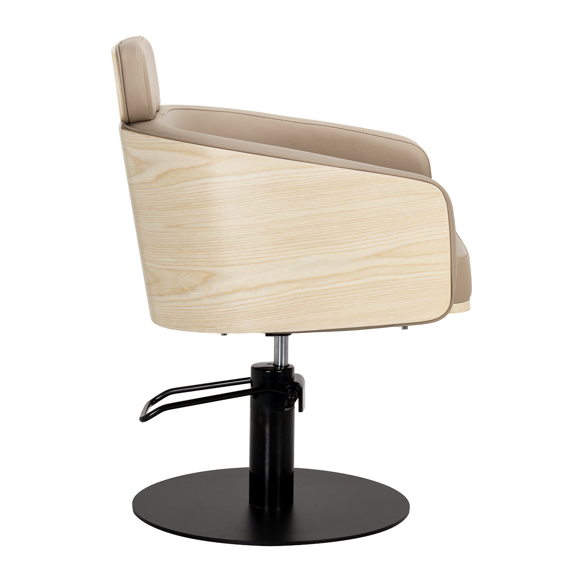 Fauteuil coiffeur Westra Beige (base noire)