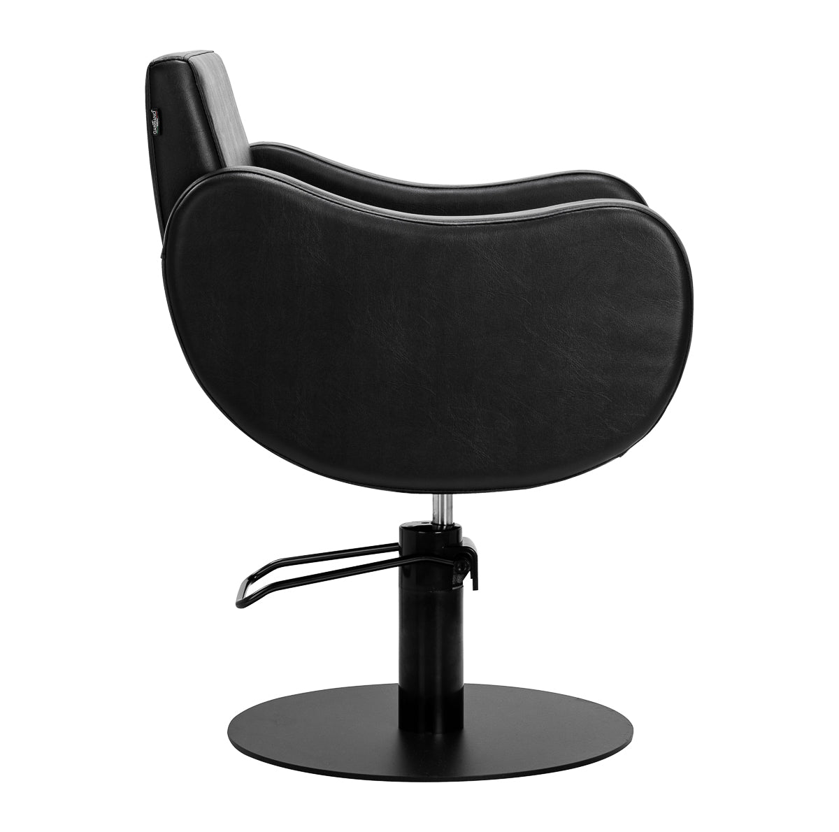 Fauteuil coiffeur Sevona Noir (base noire)