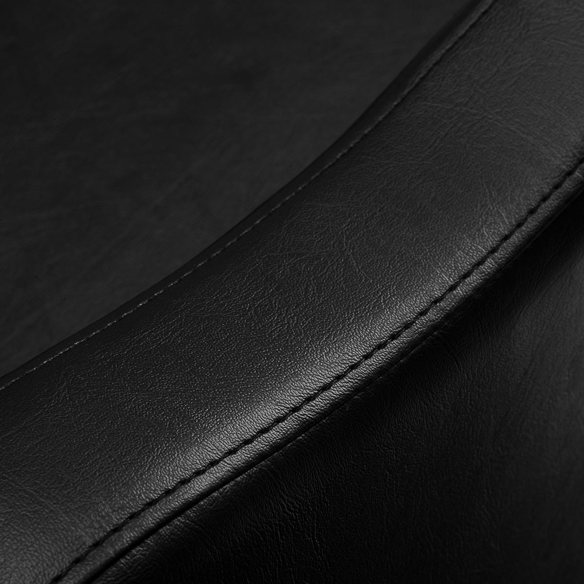 Fauteuil coiffeur Sevona Noir (base noire)