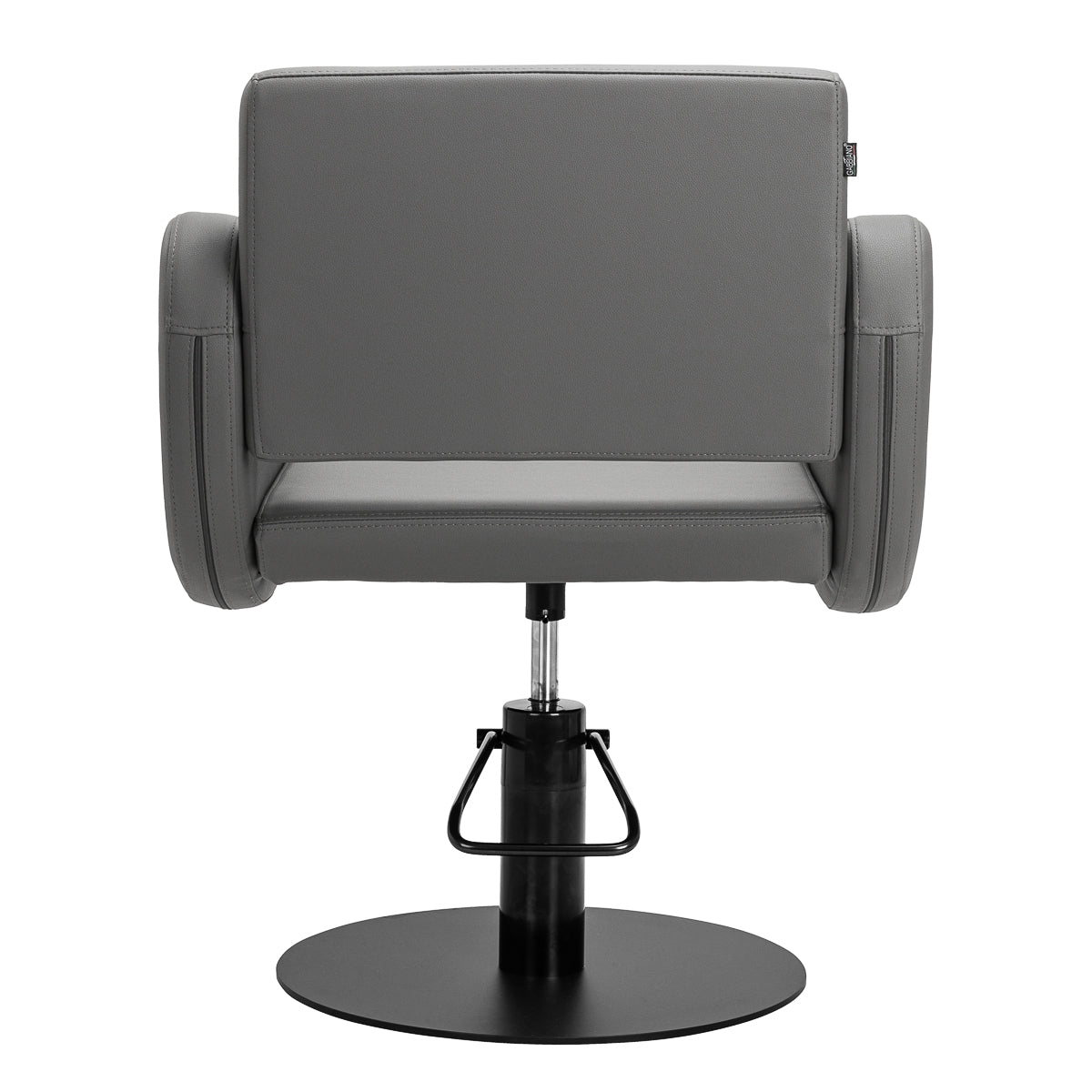 Fauteuil coiffeur Sevona Gris (base noire)