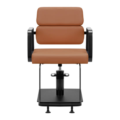 Fauteuil coiffeur Portiva Noir & Orange