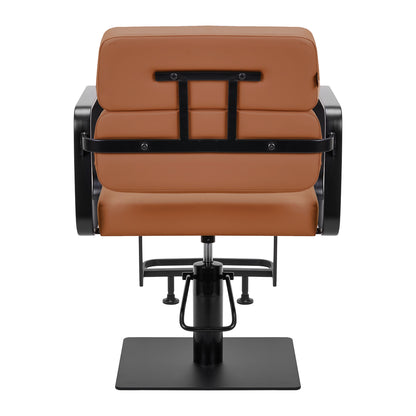 Fauteuil coiffeur Portiva Noir & Orange