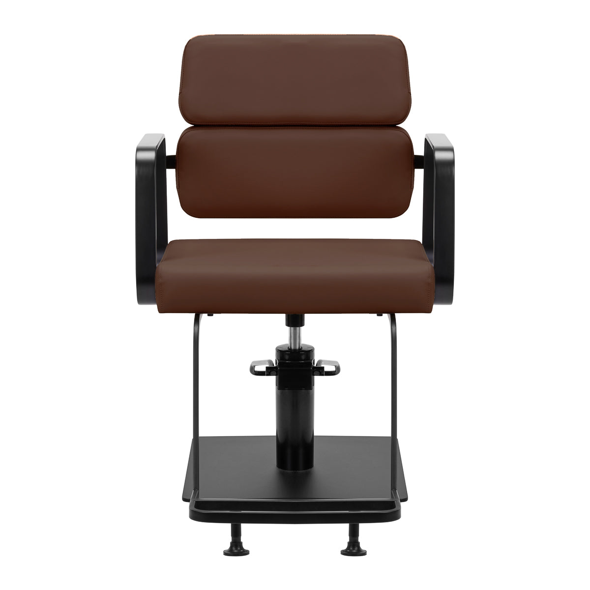 Fauteuil coiffeur Portiva Noir & Chocolat